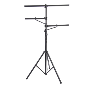 Lighting Stand 2 x Side Bars with Support Brackets 10.5 Feet   LS7720BLT on stage stands