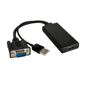 15 Pin HD (M) to HDMI (F) with USB Audio/Power Adapter Cable   ADCGM/HF kramer