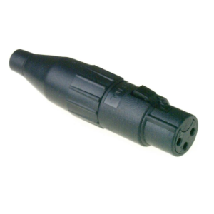 Plastic Plug Cord 3 Pin Female XLR   AC3FCPJ amphenol