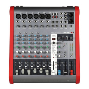 8 Channel Compact Analog with 4 Buses   M822USB proel