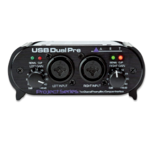 2 Channel Preamplifier with USB   USB Dual PRE art