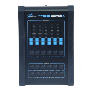 Expansion Block for Quiver, 12 Keys for Direct Access to Playback and CUES, 6 Configurable Slider as Playback, Master Group   QUIVER X proel