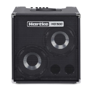 10 Inches HyDrive Cone Drivers Class D Combo Amplifier 500W 3 Band (Bass, Mid, Treble) EQ   HD500 hartke