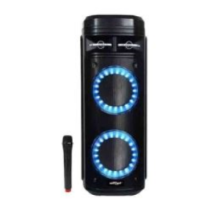 2 x 6.5 Inches Party Speaker with USB/SD, FM Radio and Built-in Bluetooth 4500W PMPO Wireless Subwoofer   Kontempo10 konzert