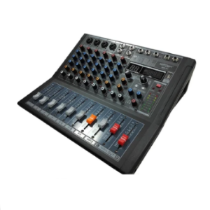 8 Channel Pro Mixer Mic Input + Line Input, EQ and Effect, MP3/Rec via USB, Bluetooth, PC Sound Car, XLR/PL Combo 32 DSP   MX 8+ konzert