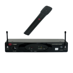 Single Channel True Diversity UHF Wireless System up to U-899R Receiver, U-899H Handheld Mic or U-899P Pocket Transceiver   U899 show