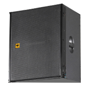 18 Inches Active Subwoofer 1200W with DSP Control and Flight Case (1pc)   EZ 118SA kevler