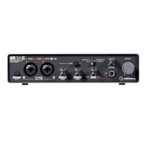 2 x 4 USB 3.0 with 2 Mic/ Line Inputs, MIDI I/O USB Bus Power Audio Interface   UR24C steinberg