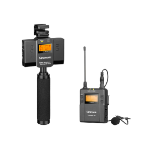Smartphone UHF Wireless and Audio Mixer Microphone System, SARAMONIC UWMIC9 KIT12