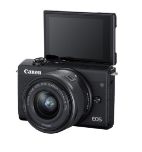 Mirrorless Camera with 15-45mm Lens (Black) Canon EOS M200 with 15-45mm Lens (Black)