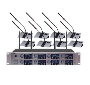 Digital UHF 8 In 1 Conference System BKR KX D718