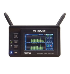 Phonic PAA6 Digital 2-Channel Audio Analyzer with Color Touch LCD