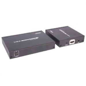 HDbitT VGA TO HDMI EXTENDER OVER SINGLE CAT 5E/6/7 CABLE LOGIC AV LG VHRXTX