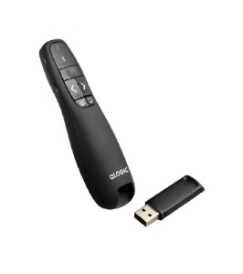Wireless USB Presenter 2.4 GHz with Laser Pointer &amp; Multiple Controls Presenter LOGIC LP 703