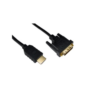HDMI Male to Dvi Male 1.8m Cable LOGIC AV LG HD1.8MM  