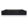 Integrated Stereo Amplifier  4 Line + 1 Mic Inputs, RS232 and IR Control, 1 Stereo or 2 Mono Output Zones, Paging Capabilities, 4 ohms / 2 x 80 watts, Black, 2U, 19&quot; , CONCEPT1 , APART