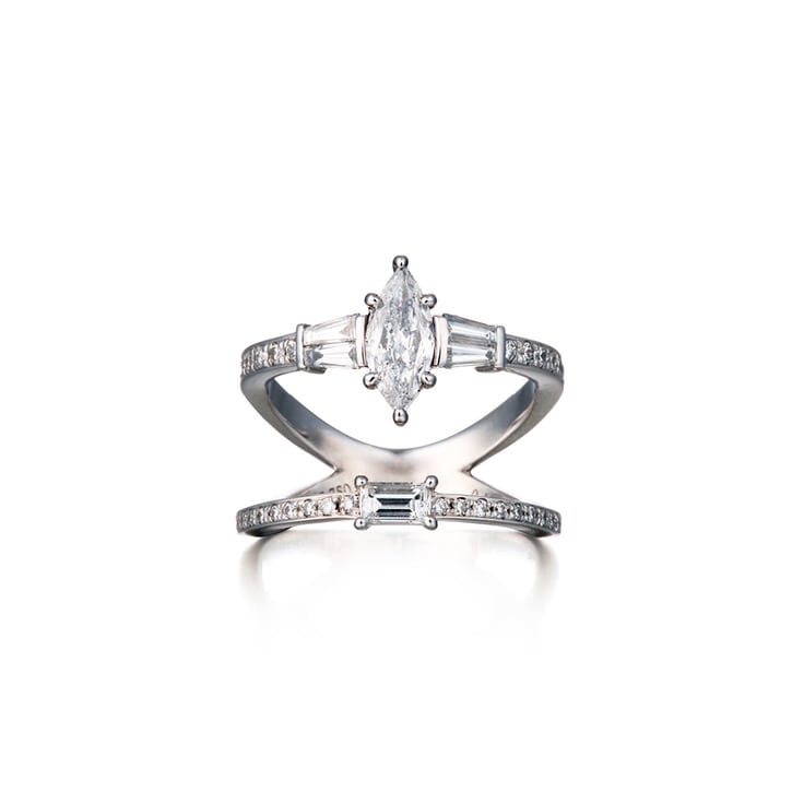 REFLECTION MARQUISE RING