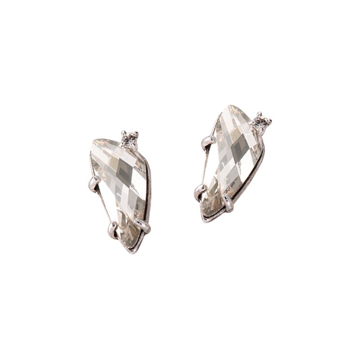 Dazzle Earring [White gold]