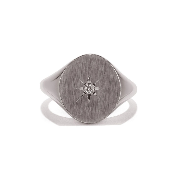 UNIVERSE STAR SIGNET RING (2 Colors)