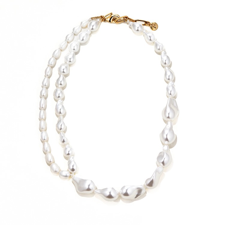 [4th Re-Stock] Waterway Mixed Pearl Necklace