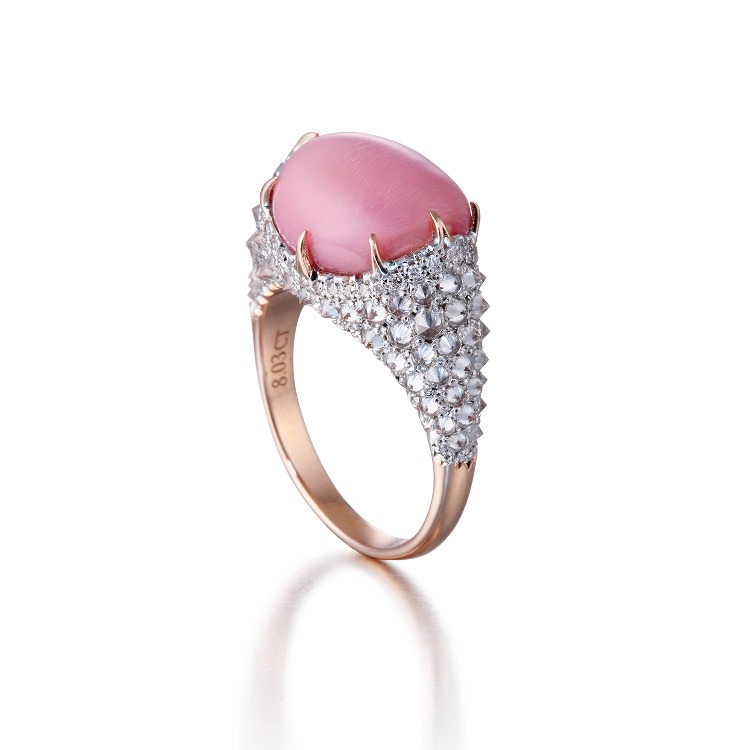 EVE&#039;S APPLE CONCH PEARL RING