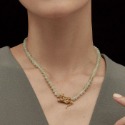 Jade Leopard Necklace