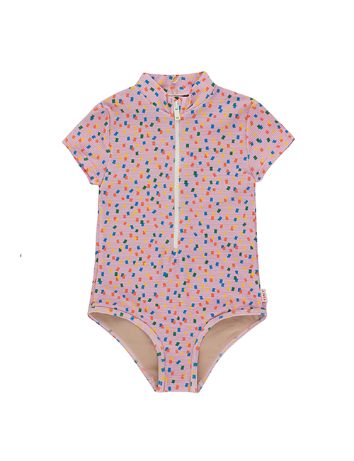 [TINY COTTONS]  CONFETTI SS ONE-PIECE _ light violet [3Y]