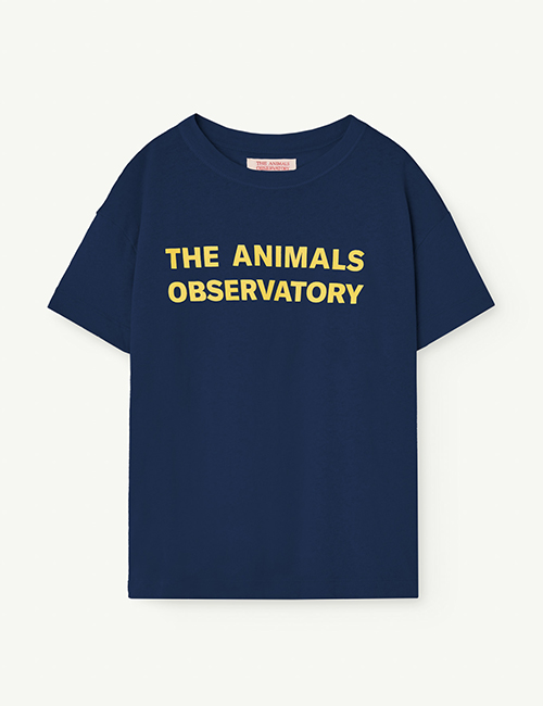[The Animals Observatory]  ORION KIDS T-SHIRT Navy [2Y, 3Y, 4Y, 6Y]