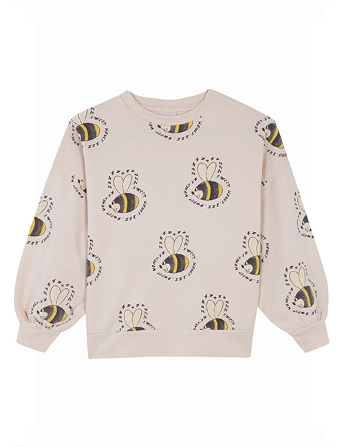 [FRESH DINOSAURS]  Bee all over Sweatshirt