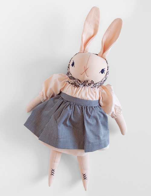 [POLKA DOT CLUB] Large Rabbit- ROSE[Tall 40cm]