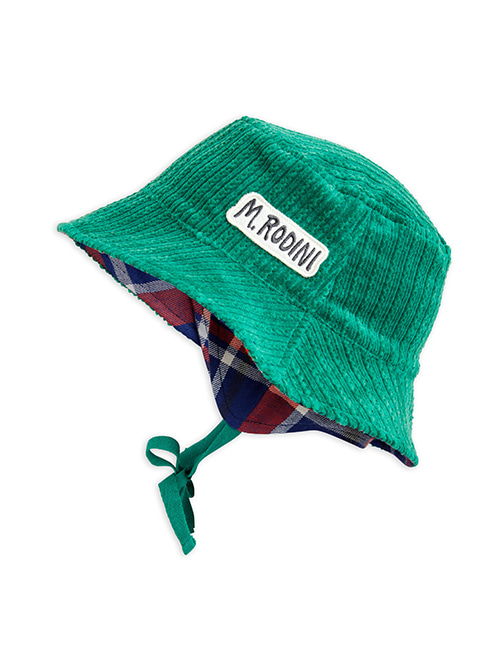 [MINI RODINI] Corduroy bucket hat _ Green
