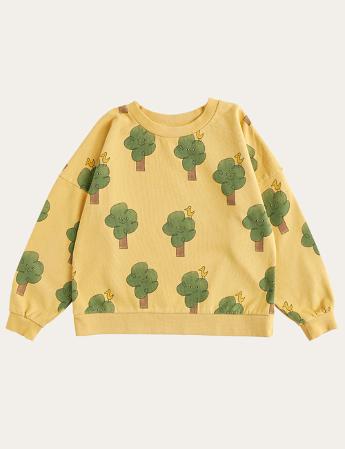 [THE CAMPAMENTO]  Trees and Birds Sweatshirt [5-6Y]