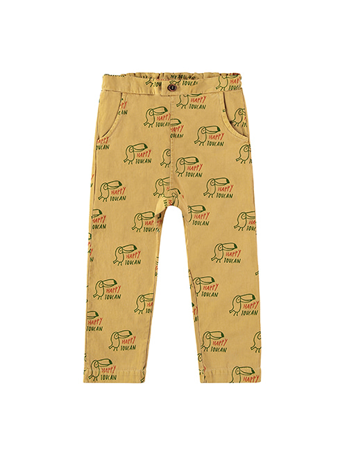 [BONMOT] Baggy trouser Happy toucan _ Mustard