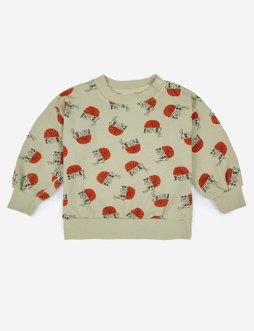 [BOBO CHOSES] Hermit Crab all over sweatshirt [12m, 18m]