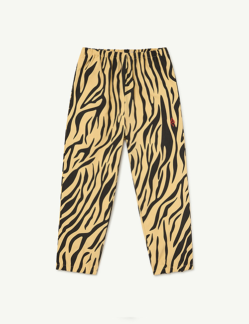 [The Animals Observatory]  Yellow Zebra Elephant Pants [6Y, 12Y]