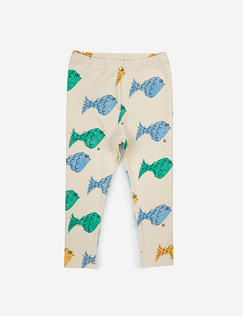[BOBO CHOSES] Multicolor Fish all over leggings [12m, 18m]