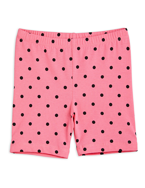 [MINI RODINI]  Polka dot bike shorts _ Pink