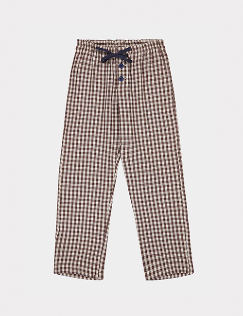 [CARAMEL]FICUS TROUSER_CHECK CHOCOLATE [10Y]
