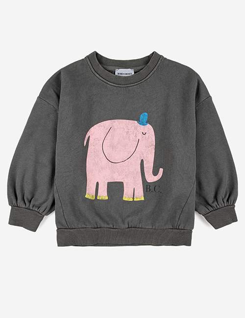 [BOBO CHOSES]The Elephant sweatshirt [4-5Y, 12-13Y]