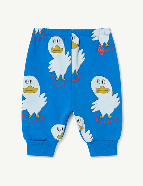 [The Animals Observatory]  DROMEDARY BABY PANT Blue Observatory [12M,18M]