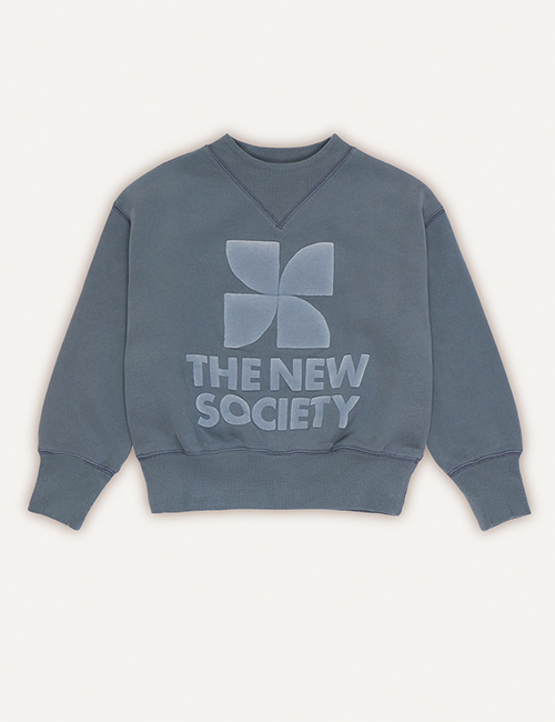 [The New Society] Amara Sweater Stormy Weather _ StormyWeather [6Y, 10Y, 12Y,  16Y]