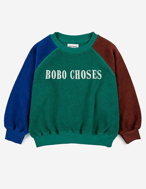 [BOBO CHOSES] Bobo Choses Color Block sweatshirt [12-13Y]