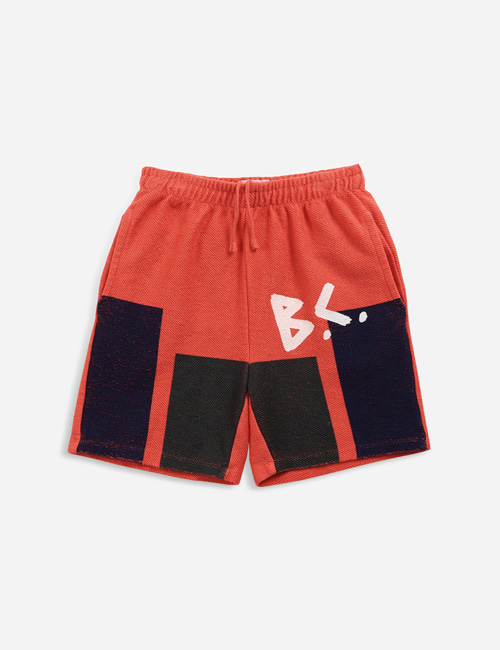 [BOBO CHOSES] Color Block bermuda shorts
