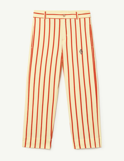 [T.A.O]  COLT KIDS PANTS Yellow_Red Stripes [12Y]