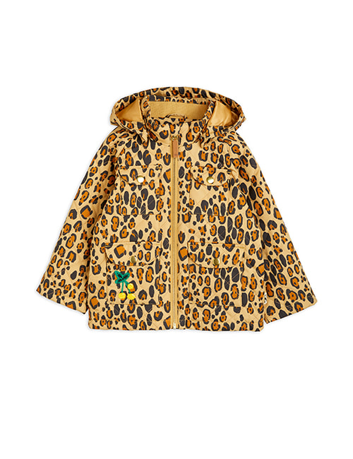[MINI RODINI] Leopard quilted jacket _ Brown[ 92/98, 104/110, 116/122, 128/134, 140/146]