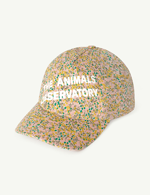 [The Animals Observatory] HAMSTER KIDS CAP _ Pink_Flowers[ M (54cm)]