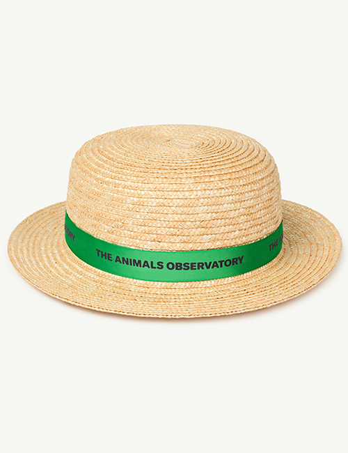 [The Animals Observatory]  Green Straw Hat