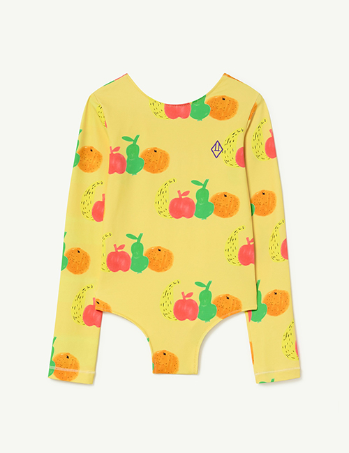 [The Animals Observatory]  Yellow Fruits Clownfish Swimsuit [ 3Y, 4Y, 6Y]