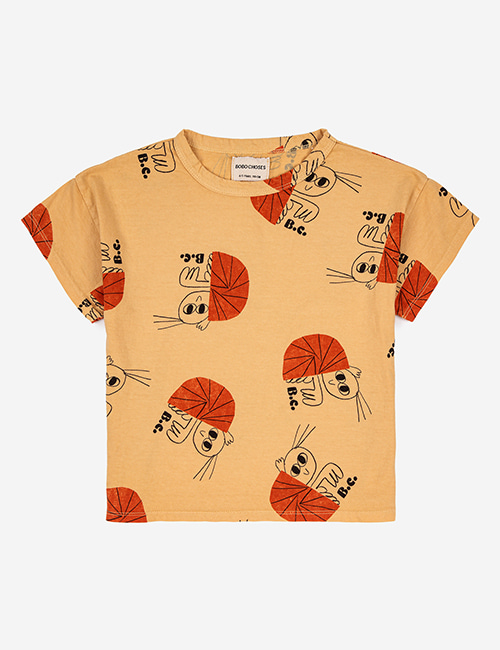 [BOBO CHOSES] Hermit Crab all over T-shirt [4-5y, 10-11y]