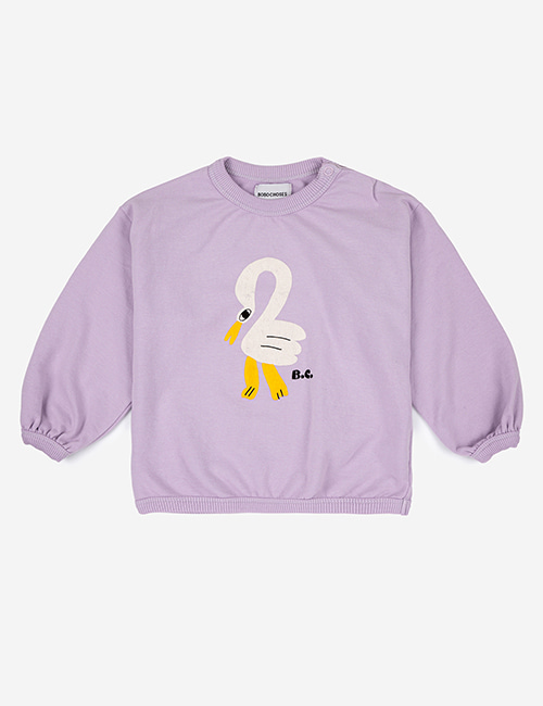 [BOBO CHOSES] Pelican sweatshirt [12m, 18m]